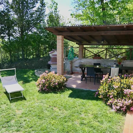 Elena In Montescudaio, Ground Floor With Fenced Garden Villa *